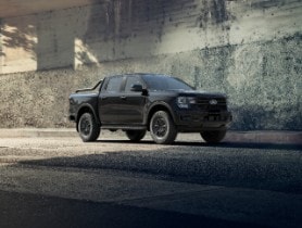 MY26.5 Ford Ranger Black Edition Shadow Black